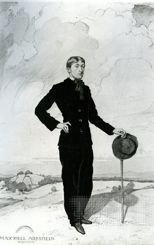 Self Portrait of Maxwell Ashby Armfield, 1906
