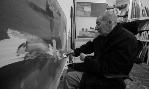 photograph of John Mclean painting, date unknown